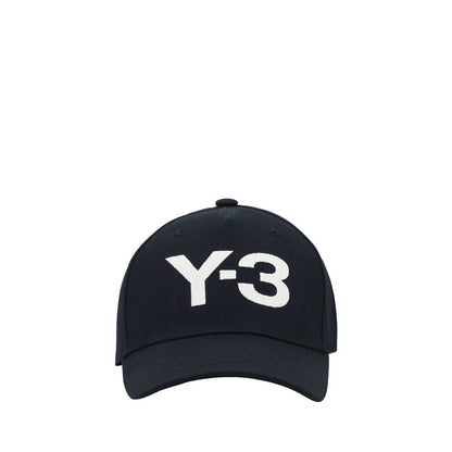 Casquette en coton noir Y-3 (Casquette de baseball)