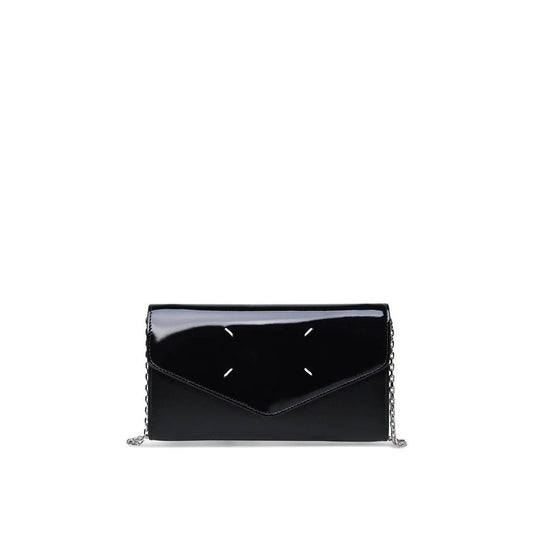 Maison Margiela Portafoglio in Pelle di Vitello Nero