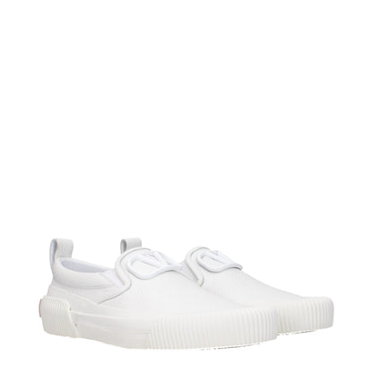 Mocassini slip-on Valentino Garavani in pelle bianca