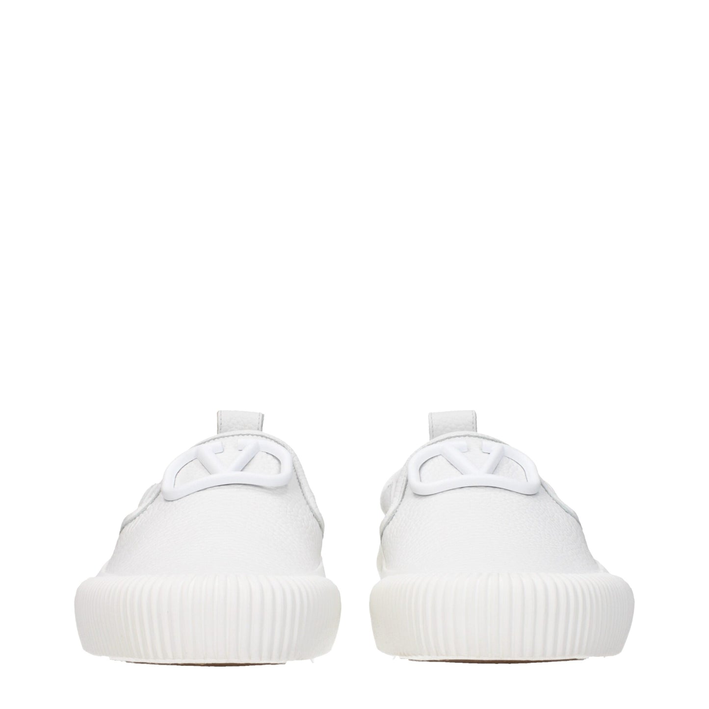 Mocassini slip-on Valentino Garavani in pelle bianca