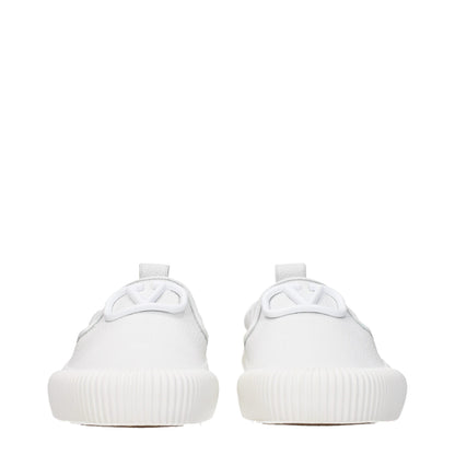 Mocassini slip-on Valentino Garavani in pelle bianca
