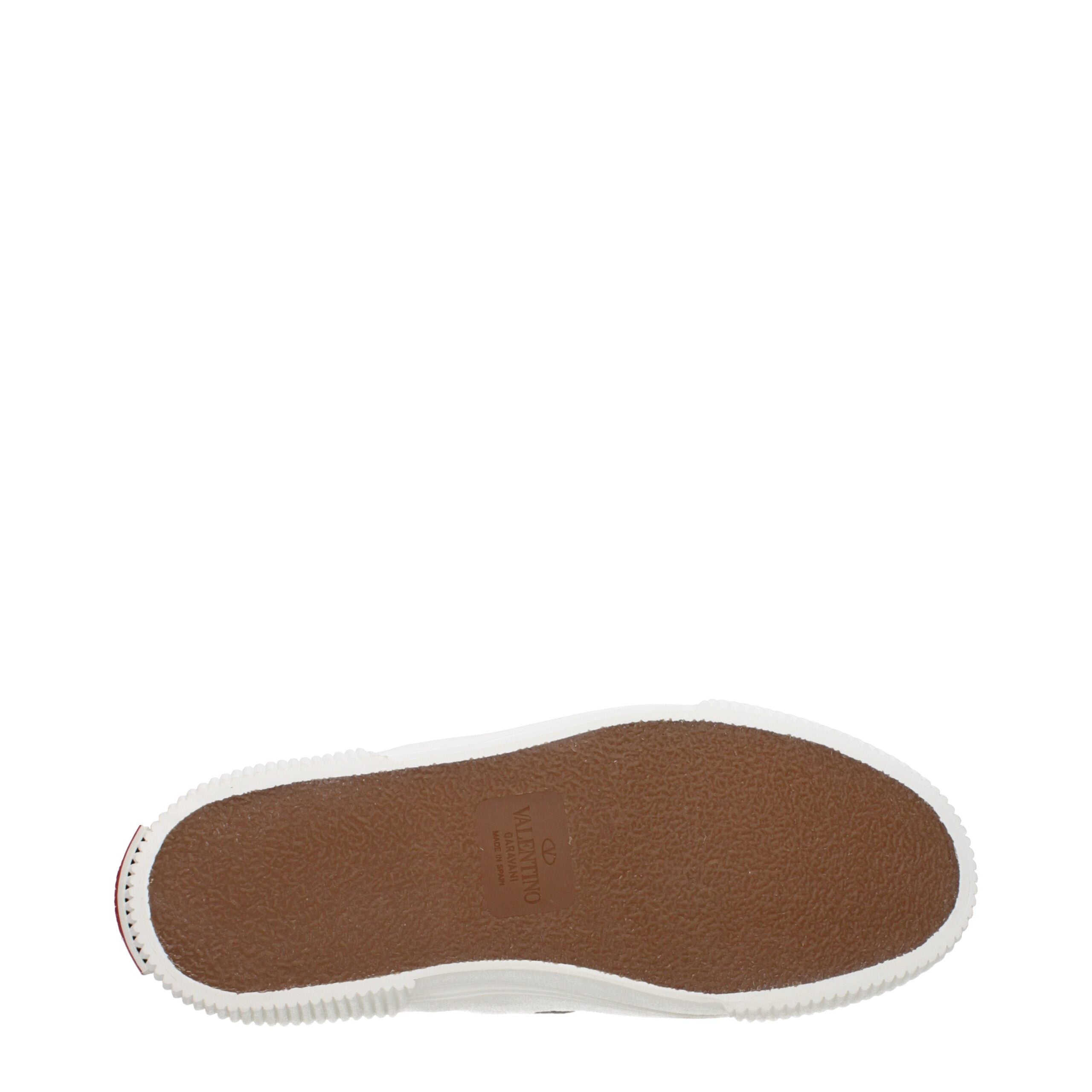 Mocassins à enfiler Valentino Garavani en cuir blanc