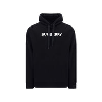 Felpa in cotone nero Burberry