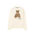 Felpa Palm Angels in cotone bianco