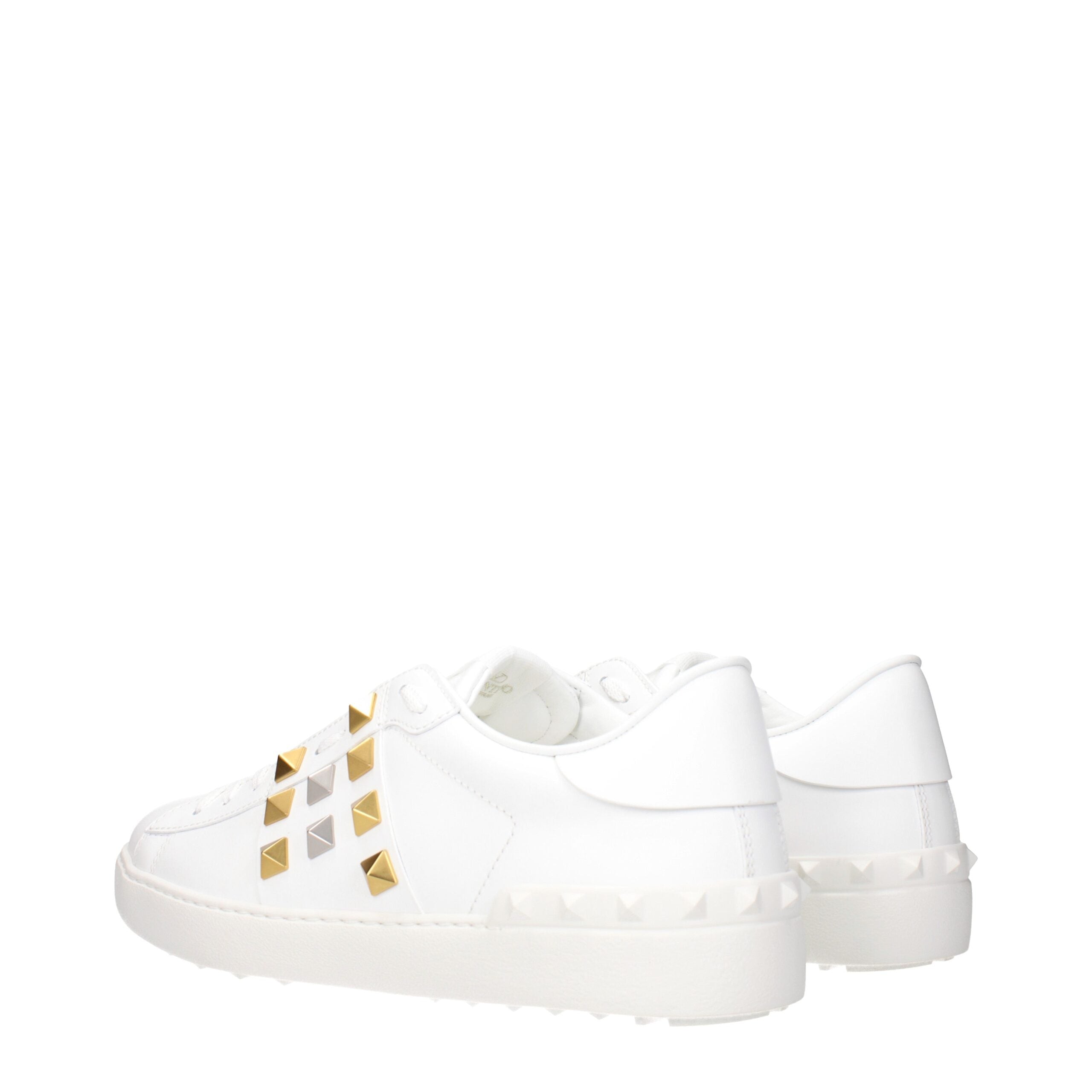 Baskets basses en cuir blanc Valentino Garavani