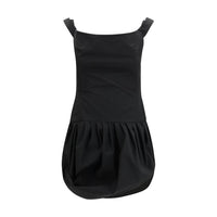 Abito casual Magda Butrym in poliestere nero