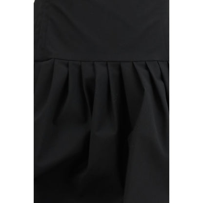 Abito casual Magda Butrym in poliestere nero