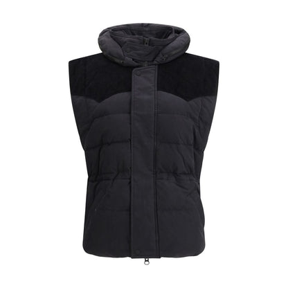 Marant Etoile Gilet Nero Senza Maniche in Poliammide