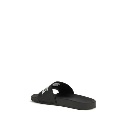 Balenciaga Sandali Neri in Gomma