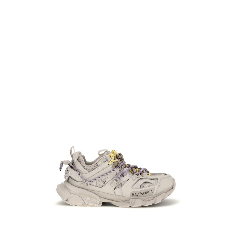 Sneakers sportive Balenciaga in poliestere grigio