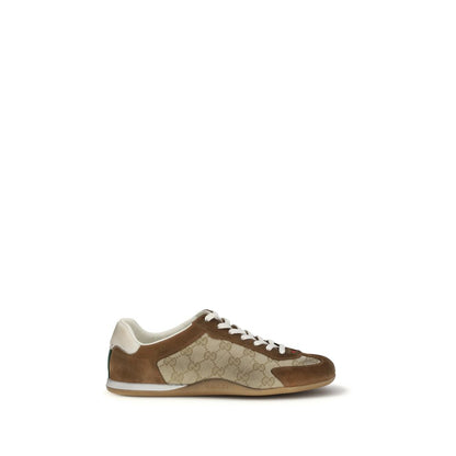 Sneakers Gucci in pelle di vitello marrone Bos Taurus