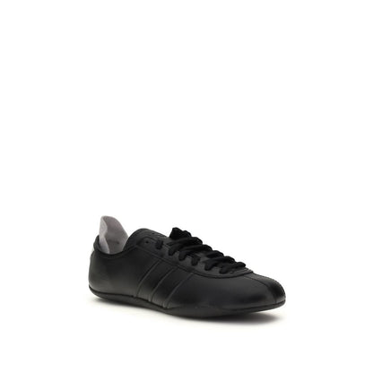 Y-3 Sneakers athletic in pelle di vitello nera Bos Taurus