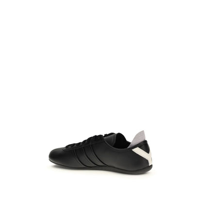 Y-3 Sneakers athletic in pelle di vitello nera Bos Taurus