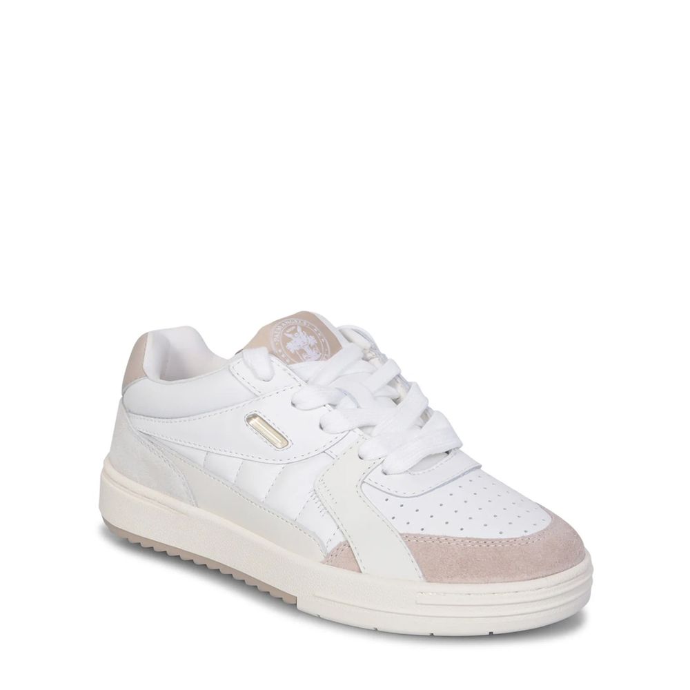Sneakers Palm Angels in pelle di vitello bianca