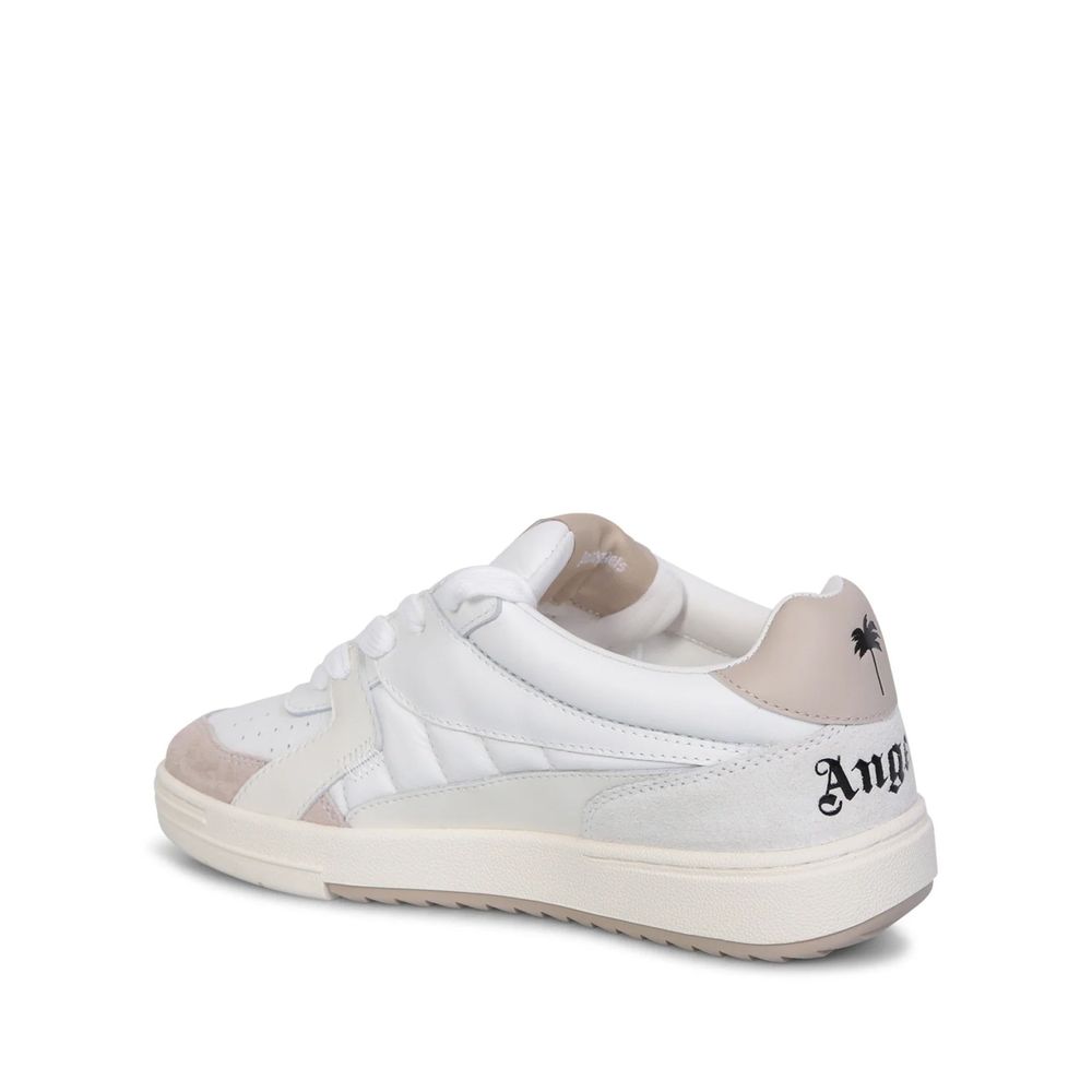 Sneakers Palm Angels in pelle di vitello bianca