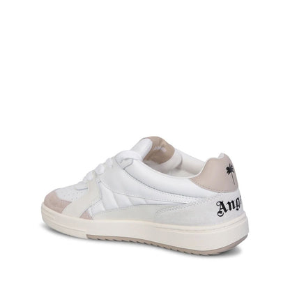 Sneakers Palm Angels in pelle di vitello bianca