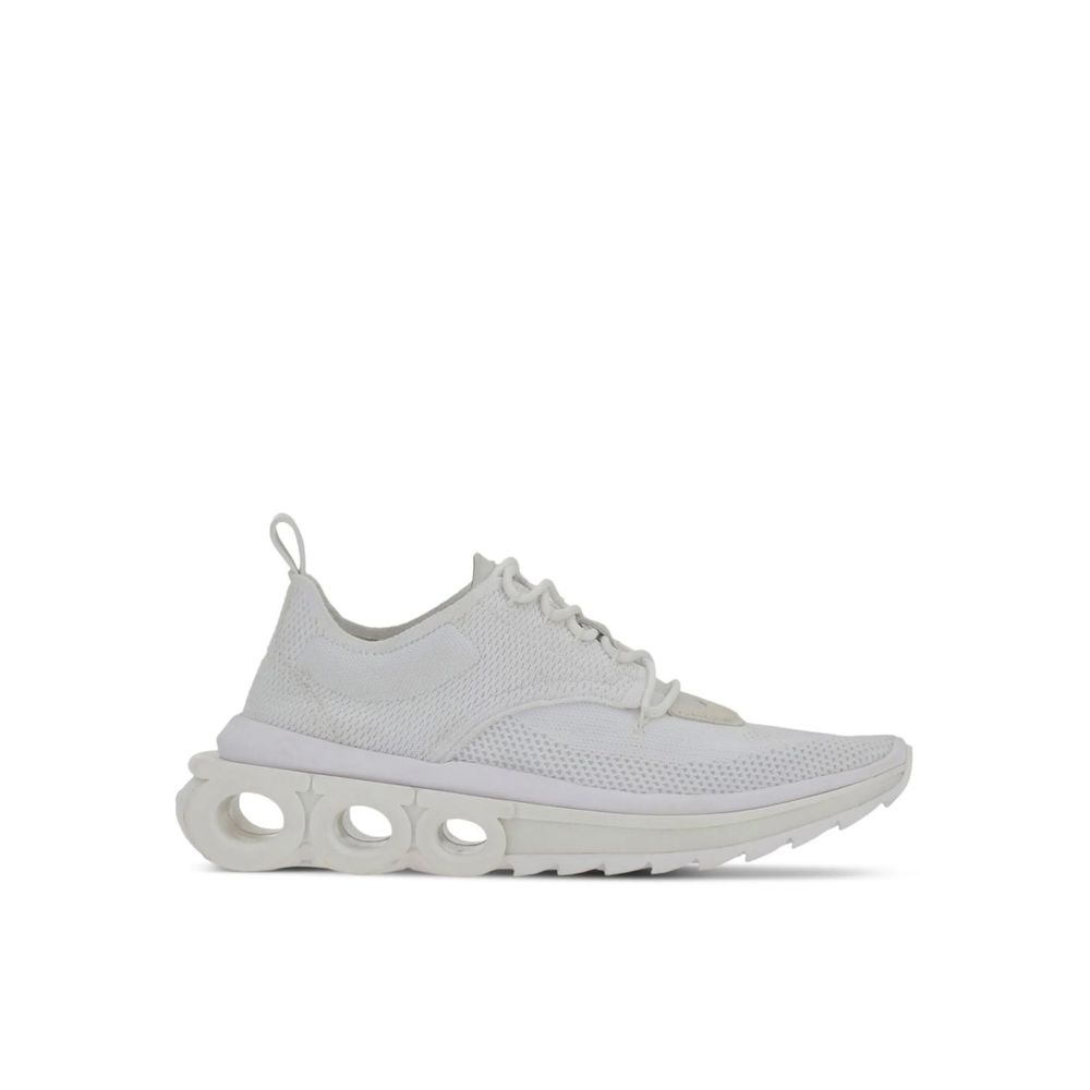 Baskets de sport Salvatore Ferragamo en nylon blanc