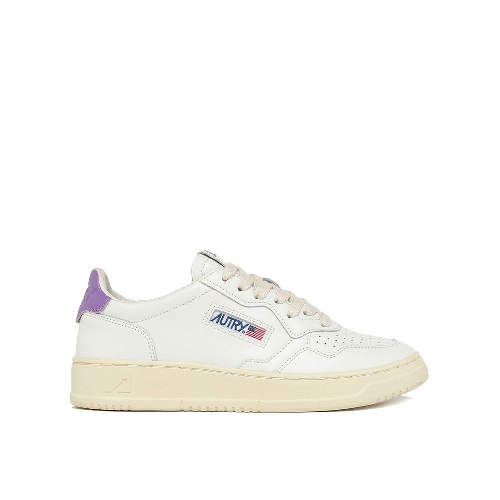 Autry Sneakers basse in pelle bianche