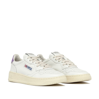 Autry Sneakers basse in pelle bianche