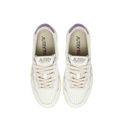 Autry Sneakers basse in pelle bianche