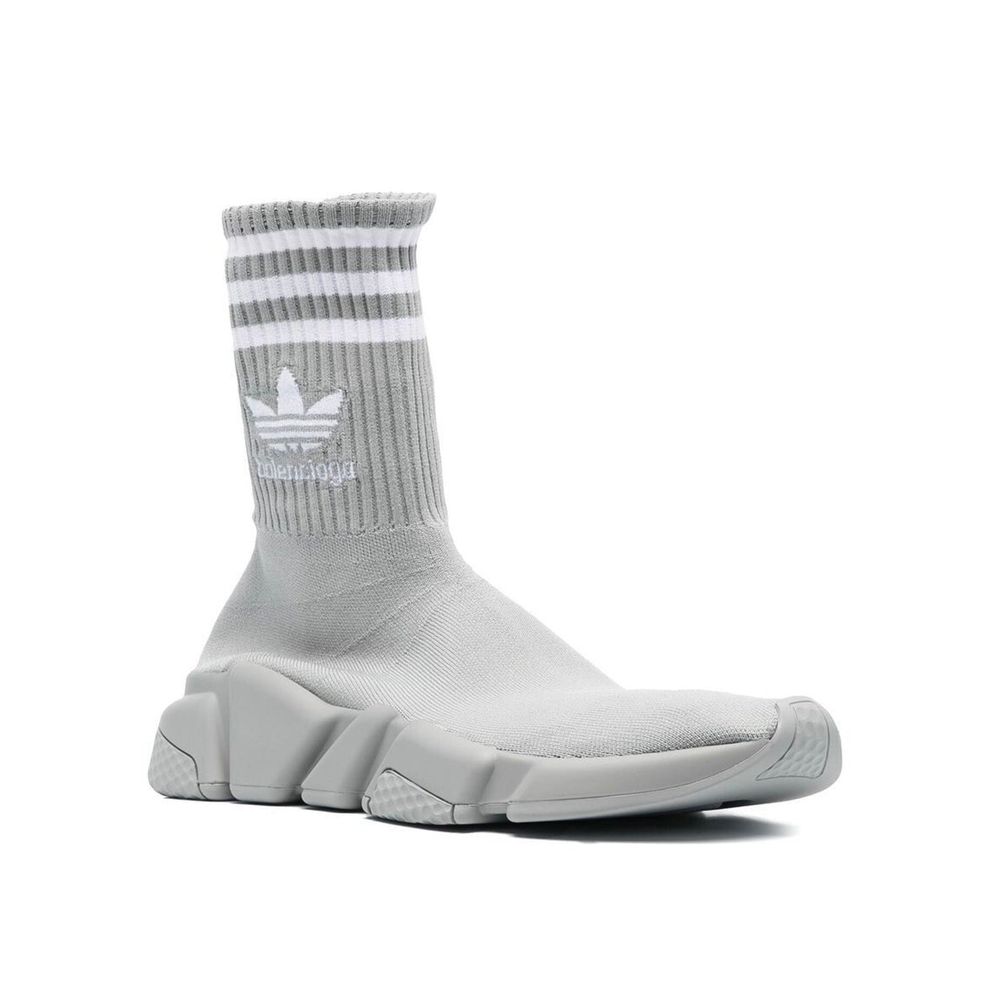 Baskets athlétiques BALENCIAGA X ADIDAS en nylon gris