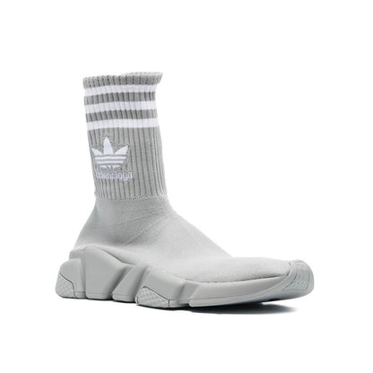 Baskets athlétiques BALENCIAGA X ADIDAS en nylon gris