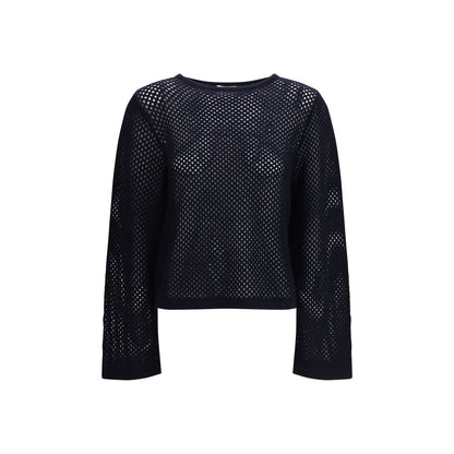Felpa in Pile di Lana Allude Blu