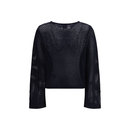 Felpa in Pile di Lana Allude Blu