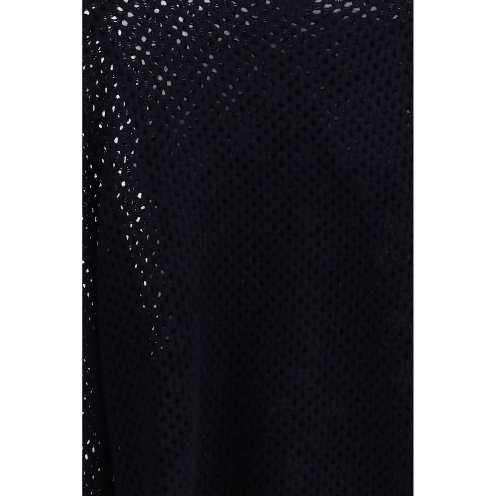 Sweat-shirt en laine polaire Allude bleu