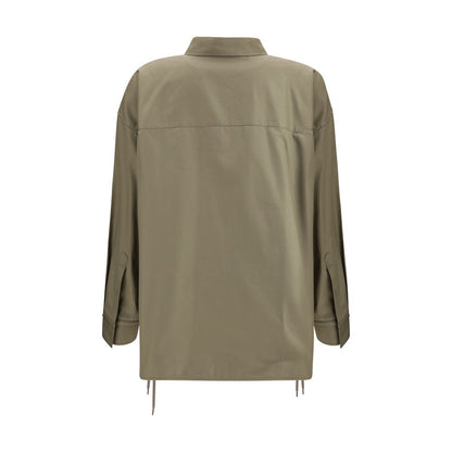 Chemise Balenciaga en coton beige