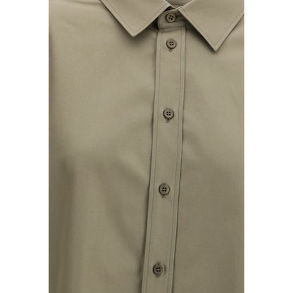 Chemise Balenciaga en coton beige