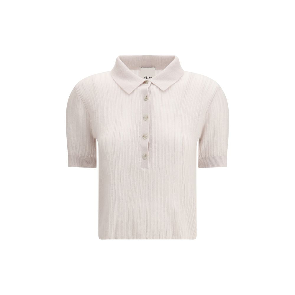 Sweat-shirt en cachemire beige Allude