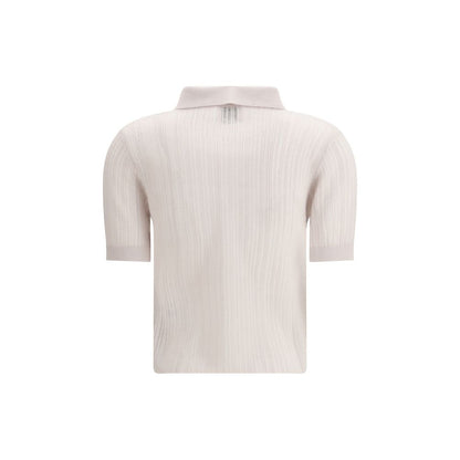 Sweat-shirt en cachemire beige Allude
