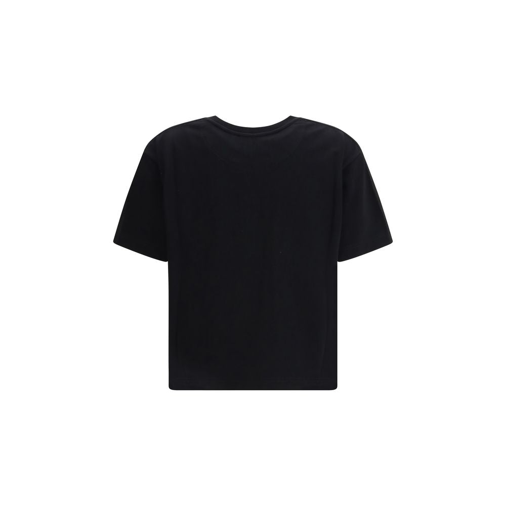 T-shirt Alexander McQueen in cotone nero