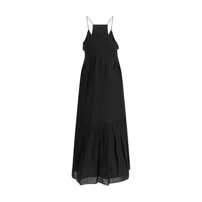 Marant Etoile Abito Casual in Cotone Nero