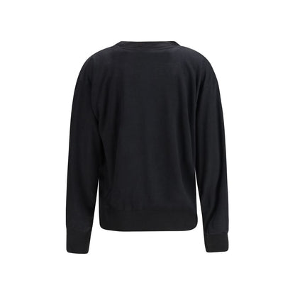Felpa Marant Etoile in lino nero