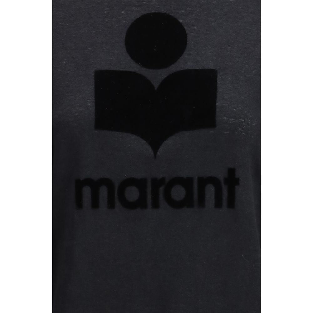 Felpa Marant Etoile in lino nero