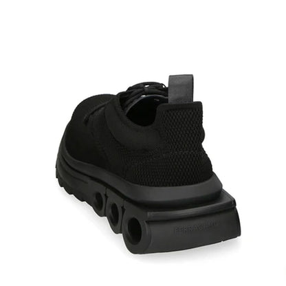 Salvatore Ferragamo Sneakers sportive in tessuto nero