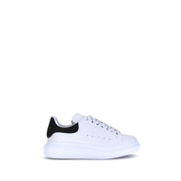 Sneakers Platform Alexander McQueen in Pelle di Vitello Bianca Bos Taurus