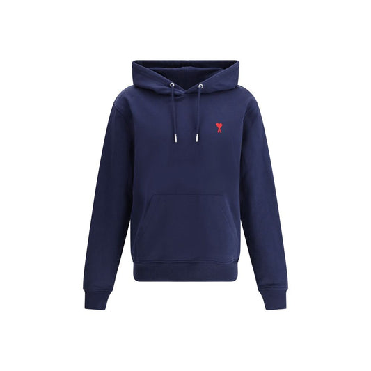 Felpa Ami Paris in cotone blu