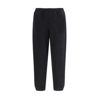 Burberry Pantaloni da Jogging Neri in Cotone