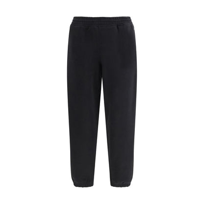 Burberry Pantaloni da Jogging Neri in Cotone