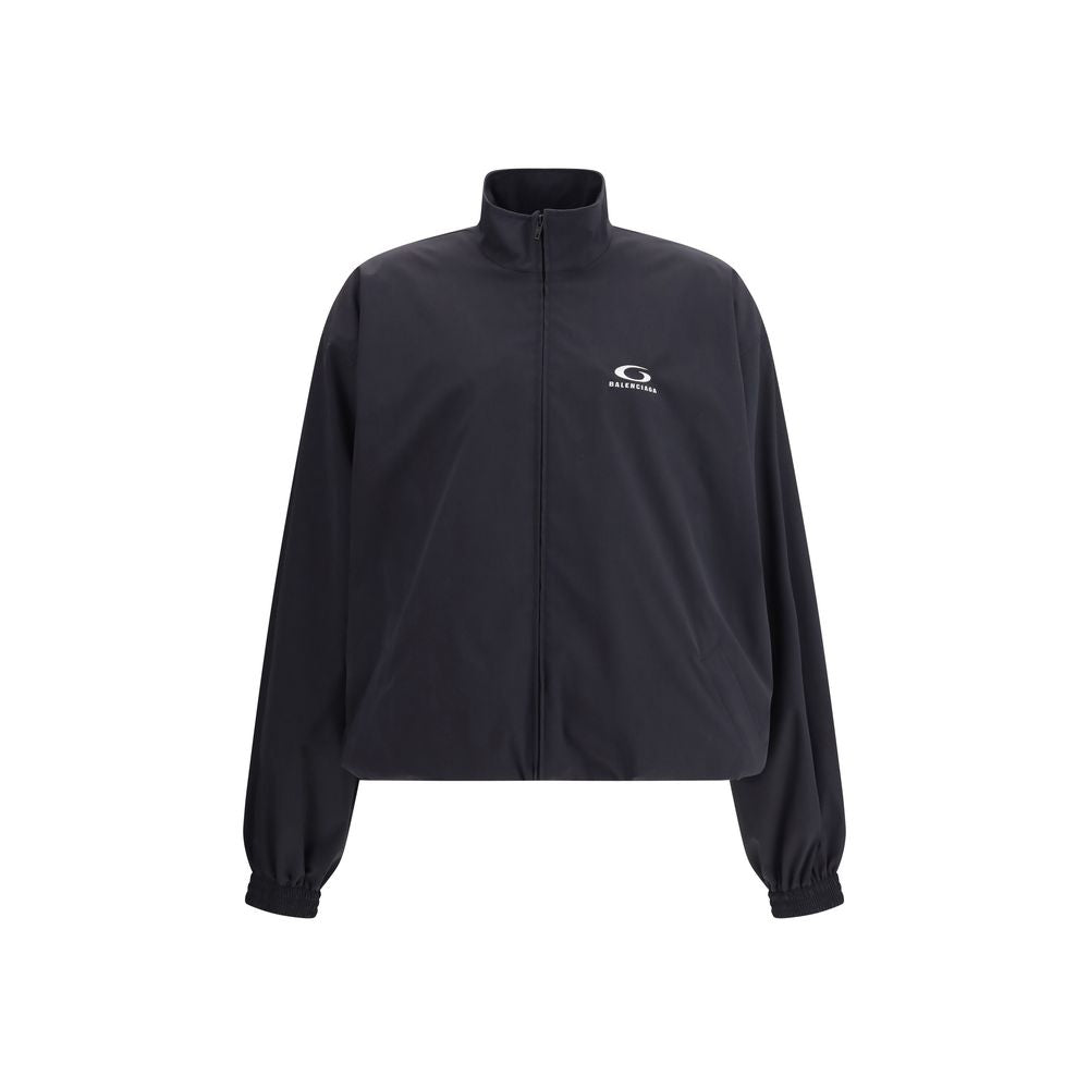 Giacca Balenciaga in poliestere nero