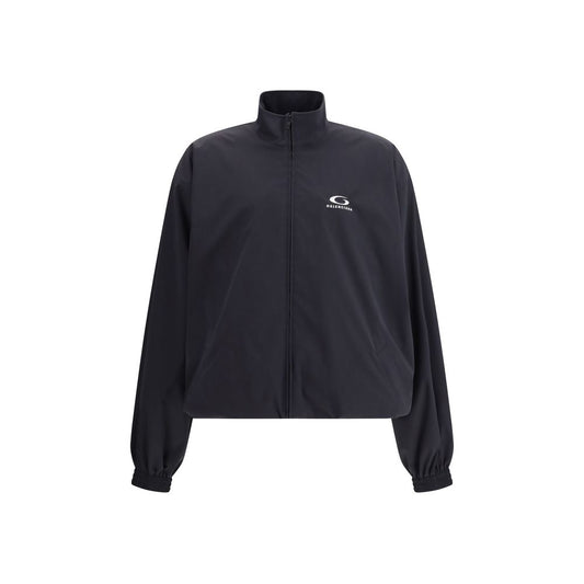 Giacca Balenciaga in poliestere nero