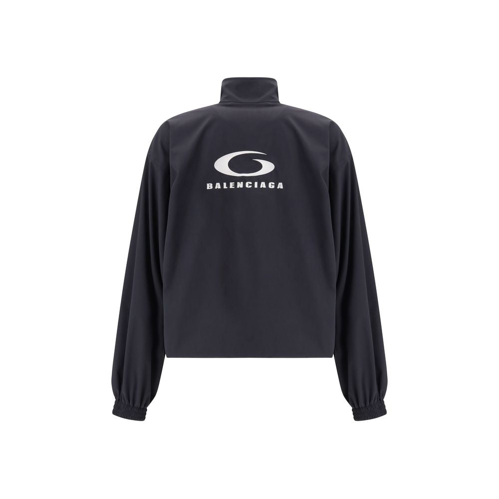 Giacca Balenciaga in poliestere nero