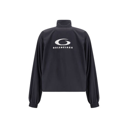 Giacca Balenciaga in poliestere nero
