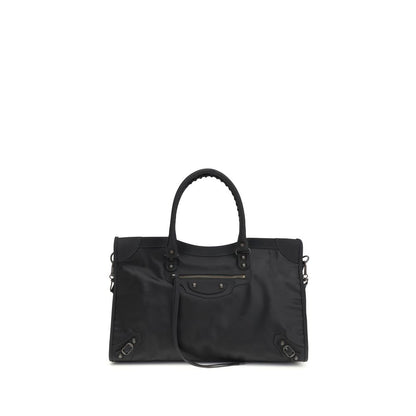 Borsa Balenciaga in poliammide nera
