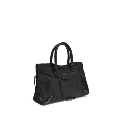 Borsa Balenciaga in poliammide nera