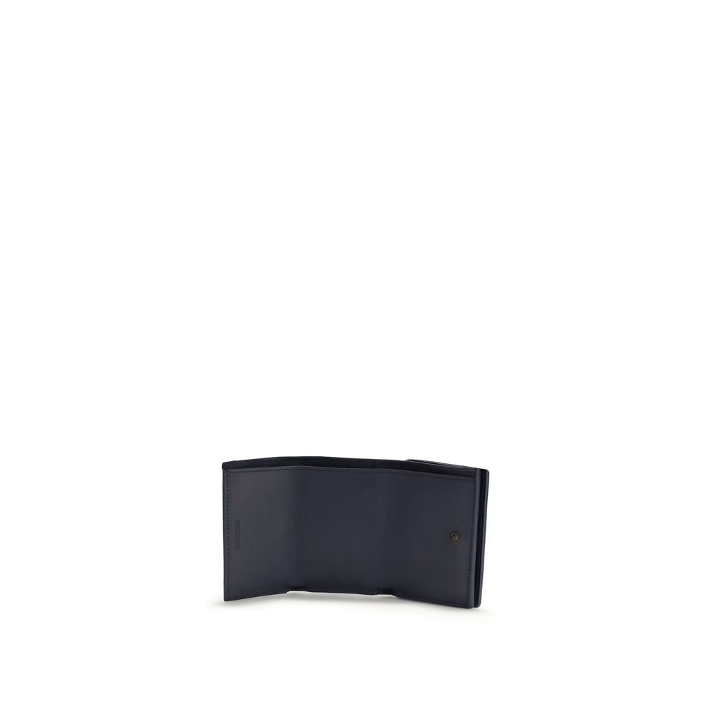 Portefeuille Balenciaga Bleu Agneau Ovis Aries Aries