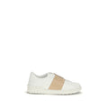 Baskets basses Valentino Garavani Bos Taurus en cuir de veau blanc